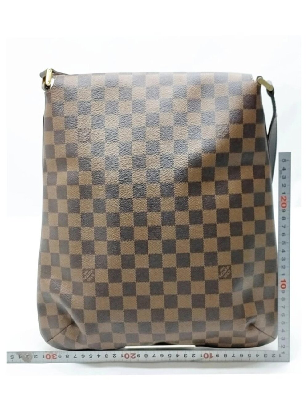 Authentic Louis Vuitton Musette Damier Ebene Canvas Crossbody Bag - Picture 3 of 16